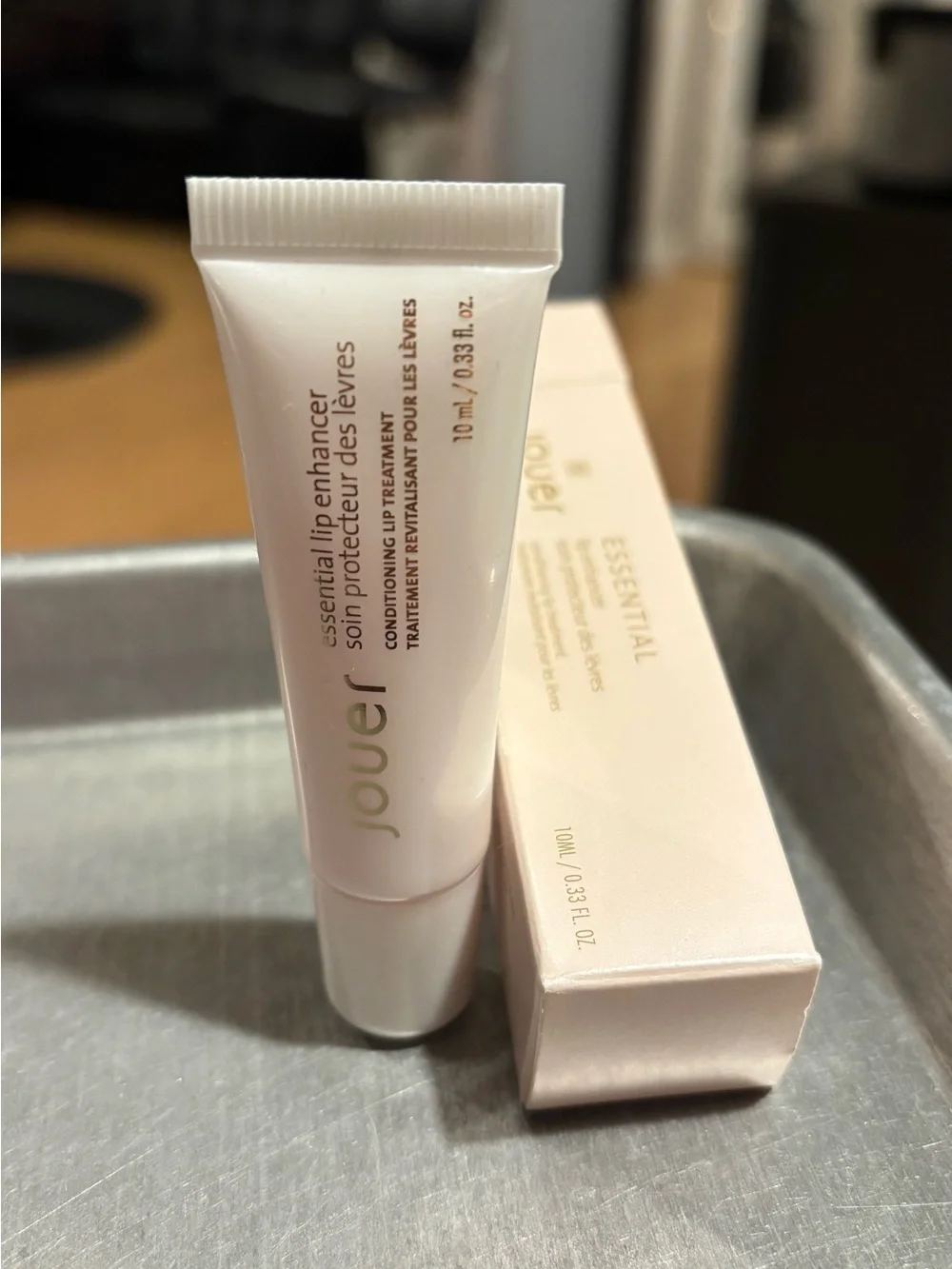 jouer Shimmery Light Pink Lip Product Box
